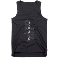 Puerto Rico El Morro Prideful Puerto Rican Cities And Towns Tank Top