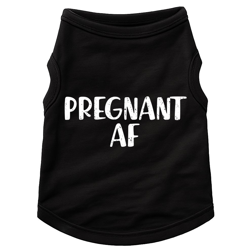 Pregnant AF Doggie Tank