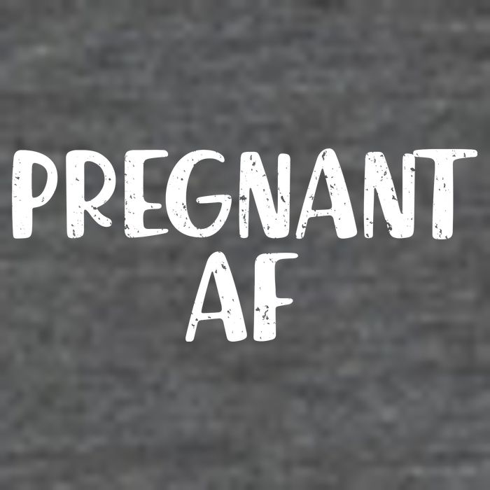 Pregnant AF 25L Jumbo Tote