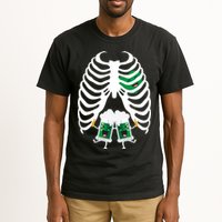 Pregnant Beer Skeleton Irish Baby Tall T-Shirt