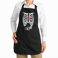 Pregnant Skeleton Apron