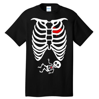 Pregnant Skeleton Tall T-Shirt