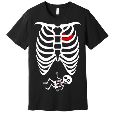 Pregnant Skeleton Premium T-Shirt