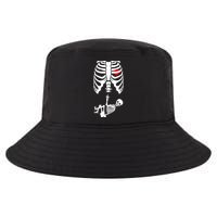 Pregnant Skeleton Baby Middle Finger Costume Cool Comfort Performance Bucket Hat