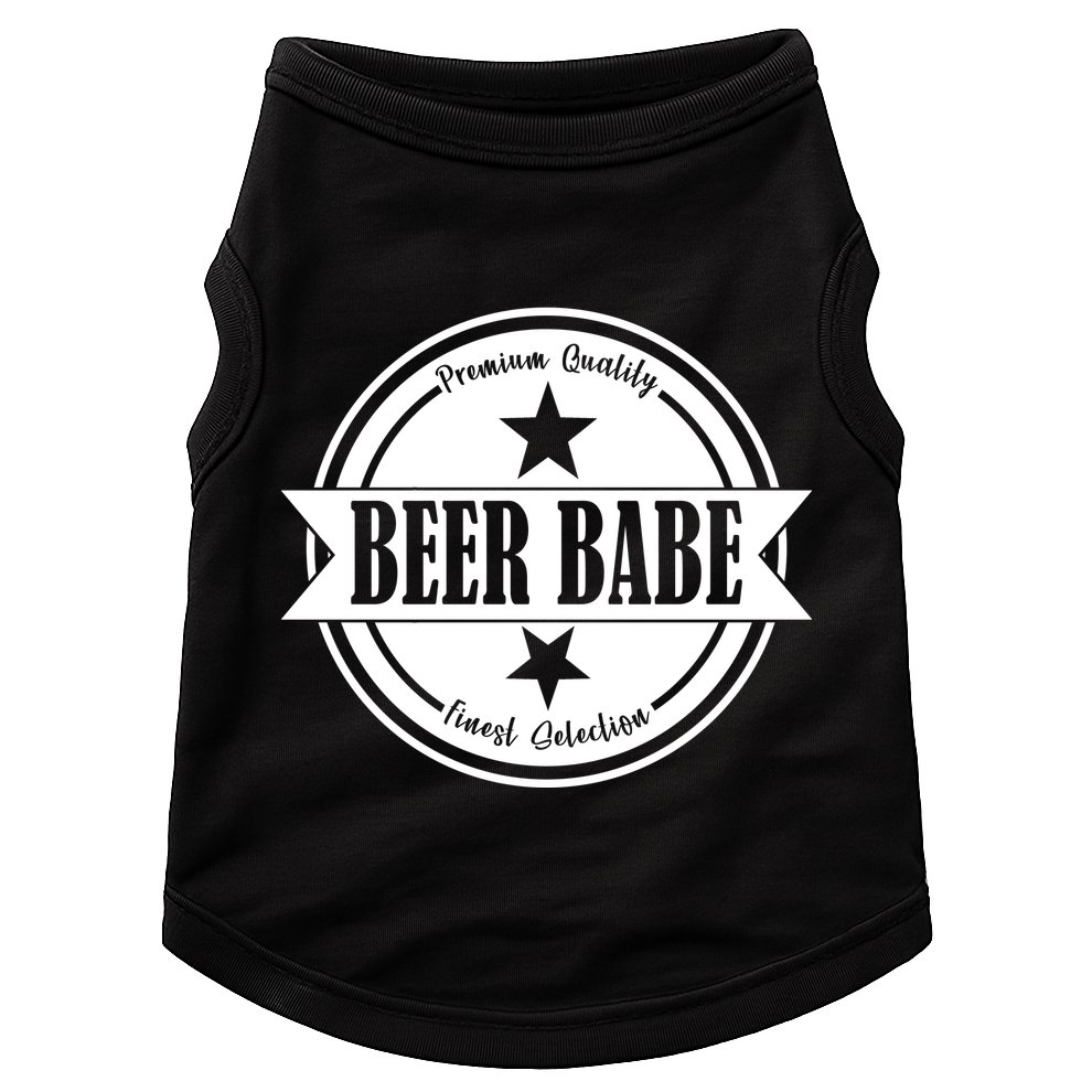 Premium Quality Beer Babe Finest Selection Doggie Tank