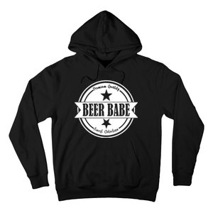 Premium Quality Beer Babe Finest Selection Hoodie