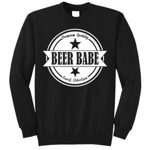 Premium Quality Beer Babe Finest Selection Sweatshirt