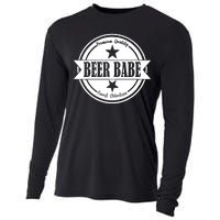 Premium Quality Beer Babe Finest Selection Cooling Performance Long Sleeve Crew