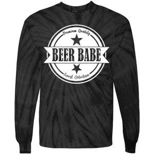 Premium Quality Beer Babe Finest Selection Tie-Dye Long Sleeve Shirt