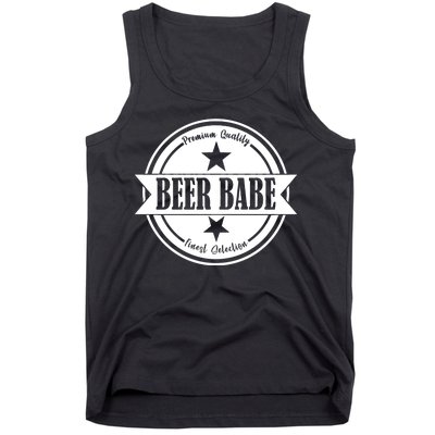 Premium Quality Beer Babe Finest Selection Tank Top