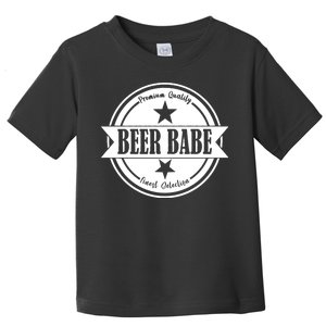 Premium Quality Beer Babe Finest Selection Toddler T-Shirt