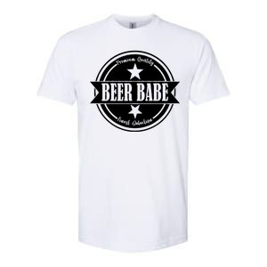 Premium Quality Beer Babe Finest Selection Softstyle CVC T-Shirt