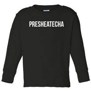 Presheatecha Toddler Long Sleeve Shirt