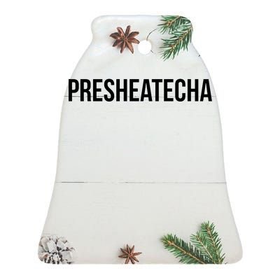 Presheatecha Ceramic Bell Ornament