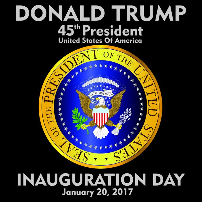 President Donald J. Trump Inauguration Day 2017 Tie-Dye T-Shirt