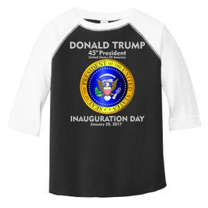 President Donald J. Trump Inauguration Day 2017 Toddler Fine Jersey T-Shirt