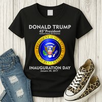 President Donald J. Trump Inauguration Day 2017 Womens T-Shirt