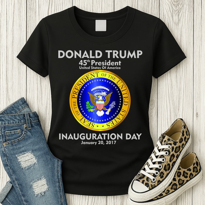 President Donald J. Trump Inauguration Day 2017 Womens T-Shirt