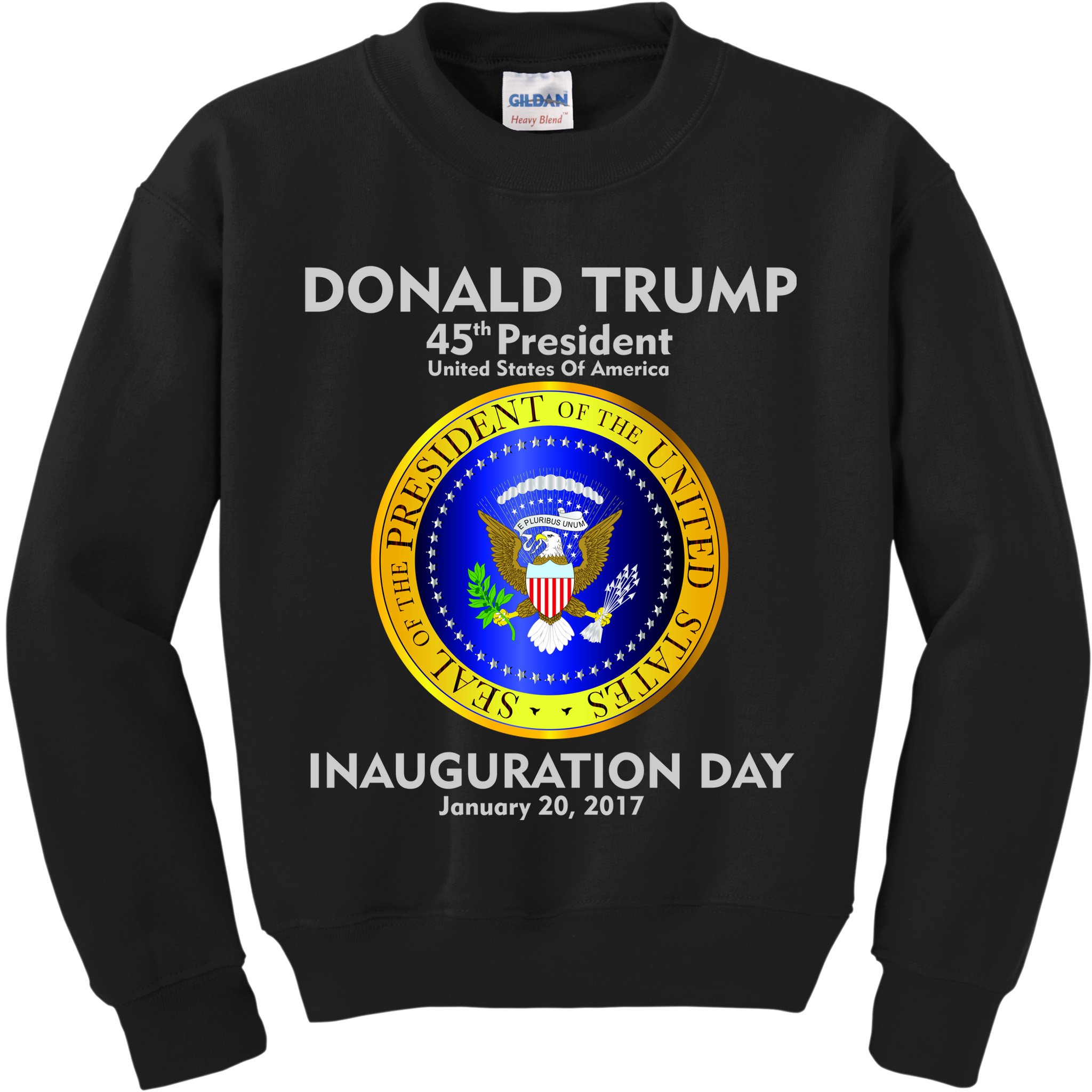 President Donald J. Trump Inauguration Day 2017 Kids Sweatshirt