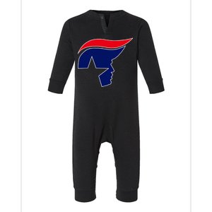 President Trump Star Republican Logo Infant Fleece One Piece