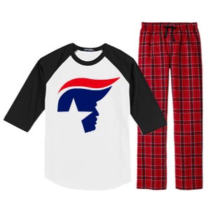 President Trump Star Republican Logo Raglan Sleeve Pajama Set