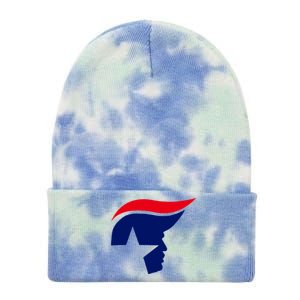 President Trump Star Republican Logo Tie Dye 12in Knit Beanie