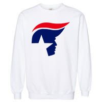 President Trump Star Republican Logo Garment-Dyed Sweatshirt