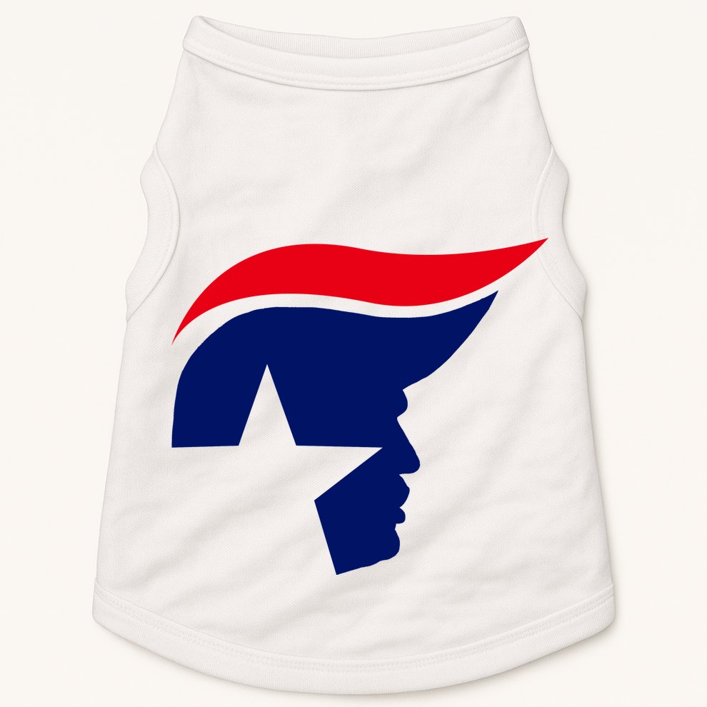 President Trump Star Republican Logo Doggie Tank