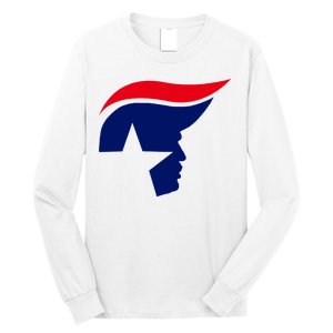 President Trump Star Republican Logo Long Sleeve Shirt