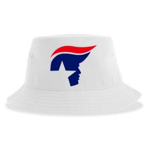 President Trump Star Republican Logo Sustainable Bucket Hat