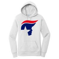 President Trump Star Republican Logo Women's Pullover Hoodie