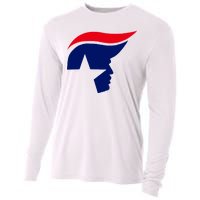 President Trump Star Republican Logo Cooling Performance Long Sleeve Crew