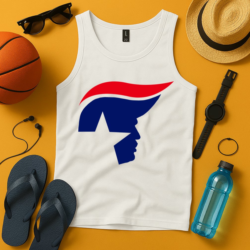 President Trump Star Republican Logo Tank Top