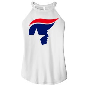 President Trump Star Republican Logo Women's Perfect Tri Rocker Tank