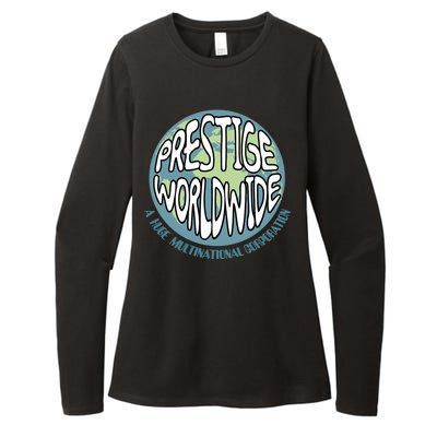 Prestige Worldwide Womens CVC Long Sleeve Shirt