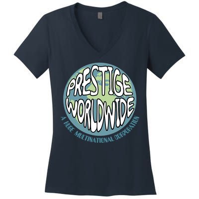 Prestige Worldwide Women's V-Neck T-Shirt