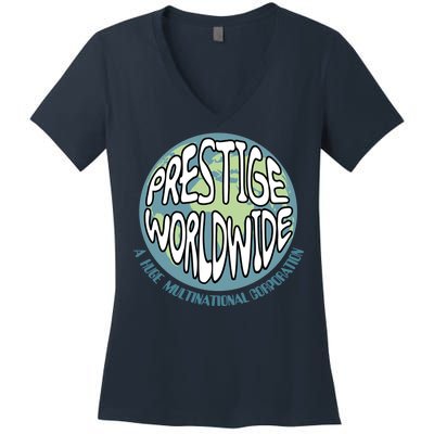 Prestige Worldwide Women's V-Neck T-Shirt