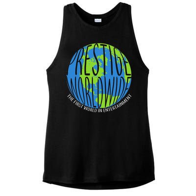 Prestige Worldwide First Word In Entertainment Ladies PosiCharge Tri-Blend Wicking Tank