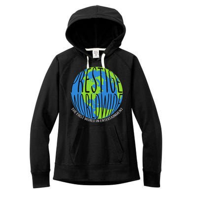 Prestige Worldwide First Word In Entertainment Women's Fleece Hoodie