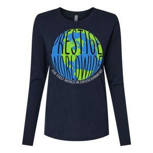 Prestige Worldwide First Word In Entertainment Womens Cotton Relaxed Long Sleeve T-Shirt