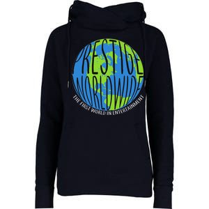 Prestige Worldwide First Word In Entertainment Womens Funnel Neck Pullover Hood