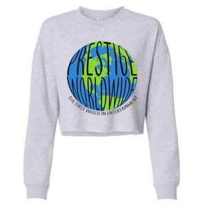 Prestige Worldwide First Word In Entertainment Cropped Pullover Crew