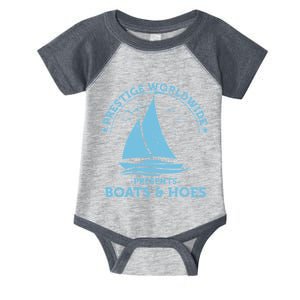 Prestige Worldwide Presents Boats & Hoes Infant Baby Jersey Bodysuit