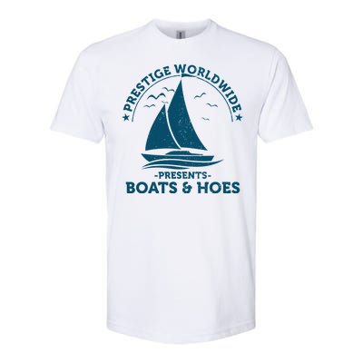 Prestige Worldwide Presents Boats & Hoes Softstyle® CVC T-Shirt