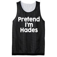 Pretend I'm Hades Mesh Reversible Basketball Jersey Tank