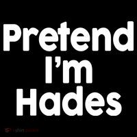 Pretend I'm Hades Zip Tote Bag