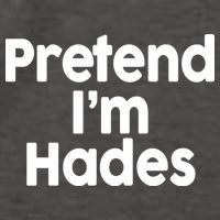 Pretend I'm Hades Vector Backpack