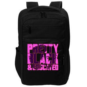 Pretty Black & Educated Black History Month Impact Tech Backpack