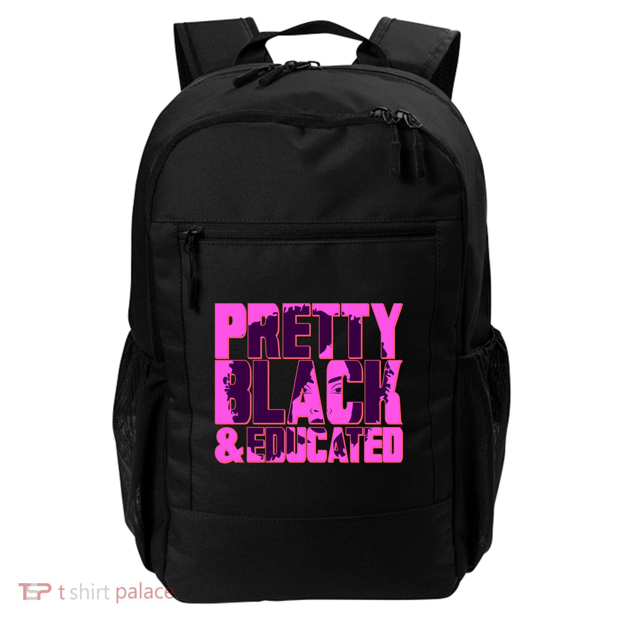 Pretty Black & Educated Black History Month Daily Commute Backpack