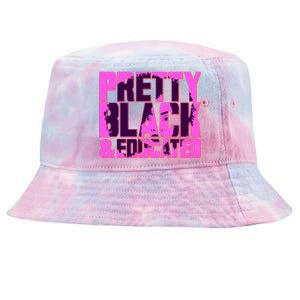 Pretty Black & Educated Black History Month Tie-Dyed Bucket Hat